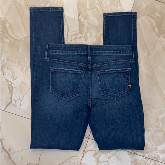 Rich & Skinny Mid Rise Skinny Jeans Sz 25 - Picture 2 of 2
